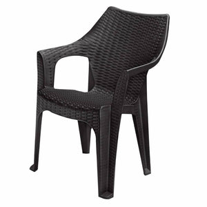 Plastic Rattan-look outdoor chair