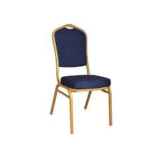 blue banquet chair