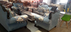 Blue Royal Luxury sofa Set