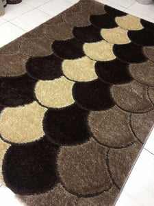 mushroom decorative center rug