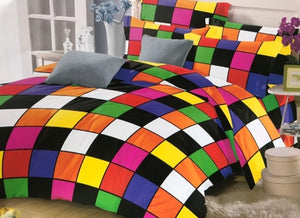 Beautiful colourful Bedsheet and Duvet