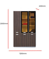 3 Doors Office Shelf Cabinet