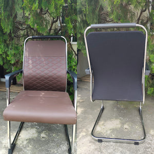 Executive Brown Leather Visitor chair