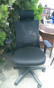 Ergonomic office adjustable arm chair eunicon