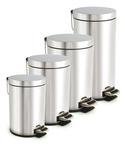 5 Litres stainless steel pedal Waste Bin