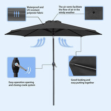 Load image into Gallery viewer, garden outdoor umbrella with push button
