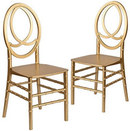 gold event wedding chair