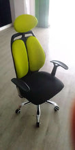 Load image into Gallery viewer, araam green executive ergonomic office chair
