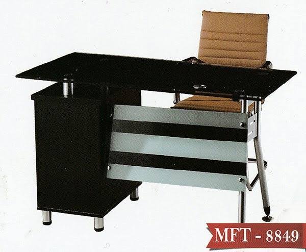 Small executive glass desk eunicon
