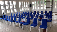 Madison Blue Banquet chair