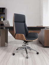 Load image into Gallery viewer, modern leather executive office chair
