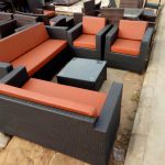 Orange blossom outdoor set