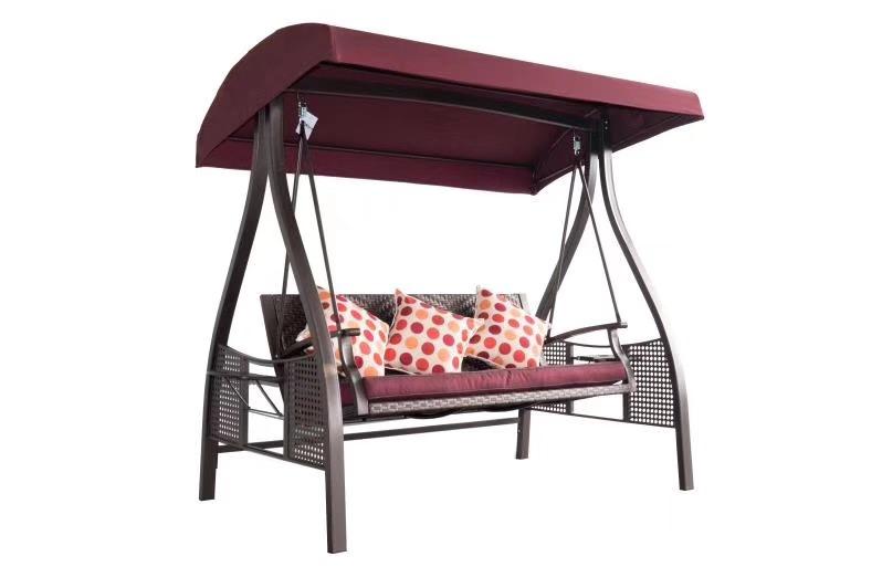 Patio Canopy Swing hanging 3 Seat chair