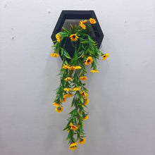 Load image into Gallery viewer, Wooden Box Wall Hanging Decorative Plants
