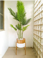 Load image into Gallery viewer, artificial palm plant with stand
