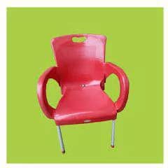 Plastic Red outdoor chair