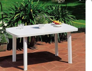 RECTANGLE OUTDOOR PLASTIC TABLE