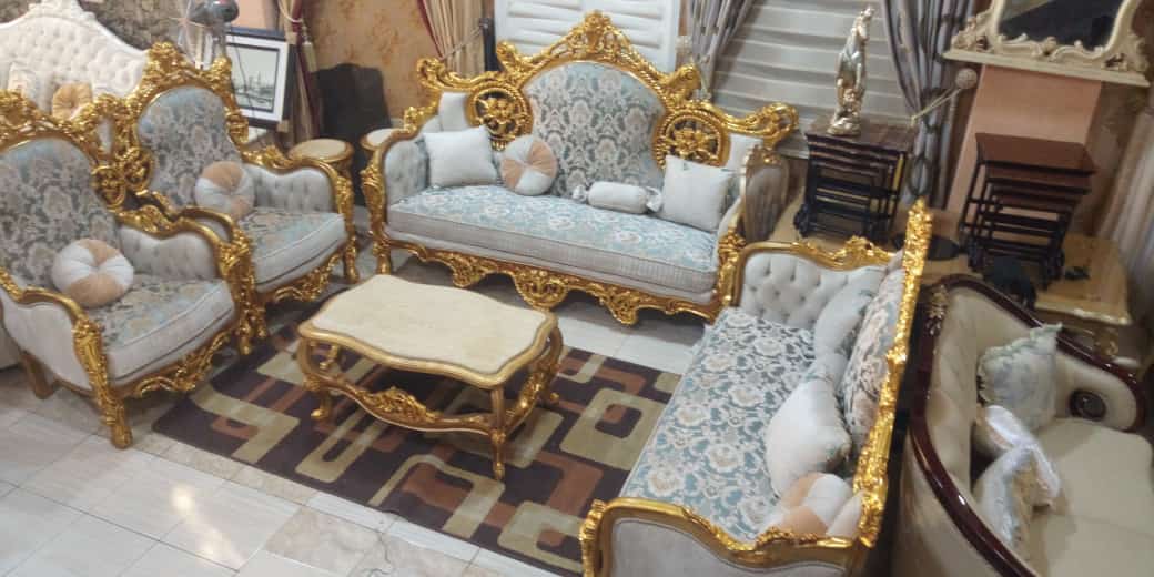 Egyptian Royal Sofa Settee