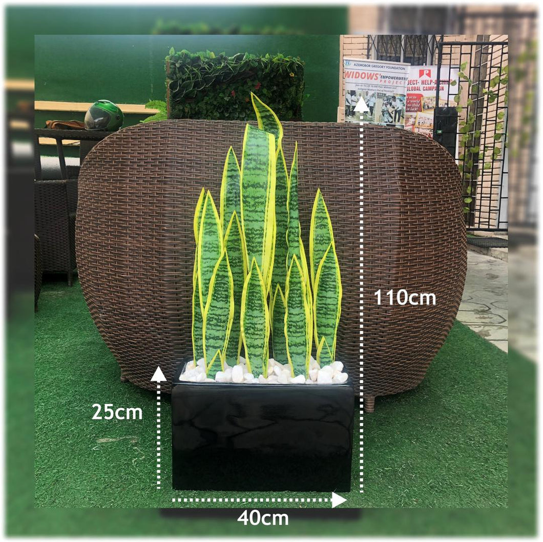 artificial snake plant