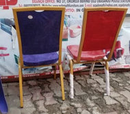 Suede Banquet chair