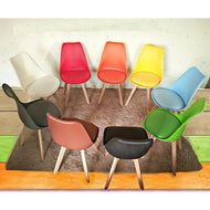 Wooden leg Accent Side Chair